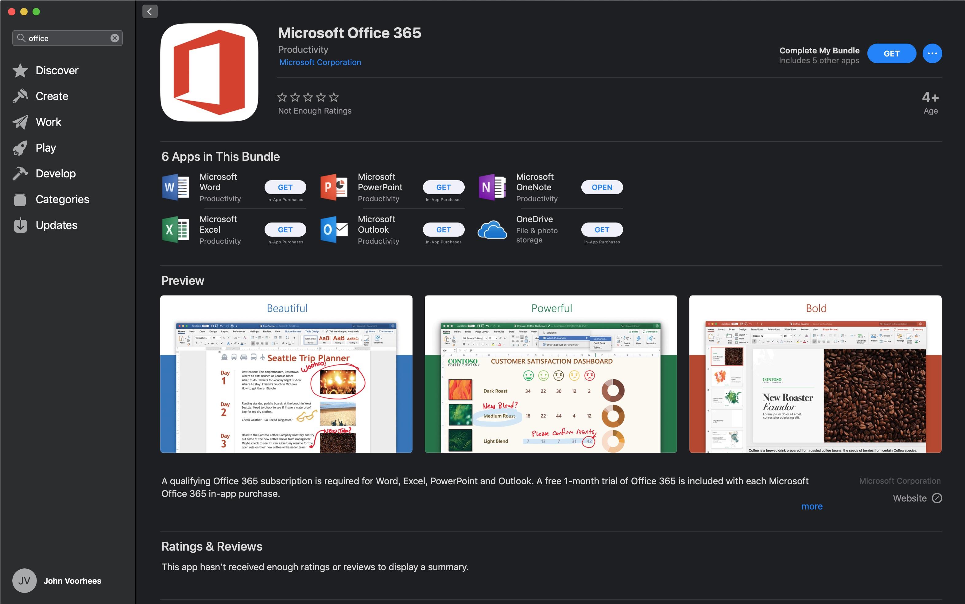 Apple Announces Debut of Microsoft Office in Online App Store