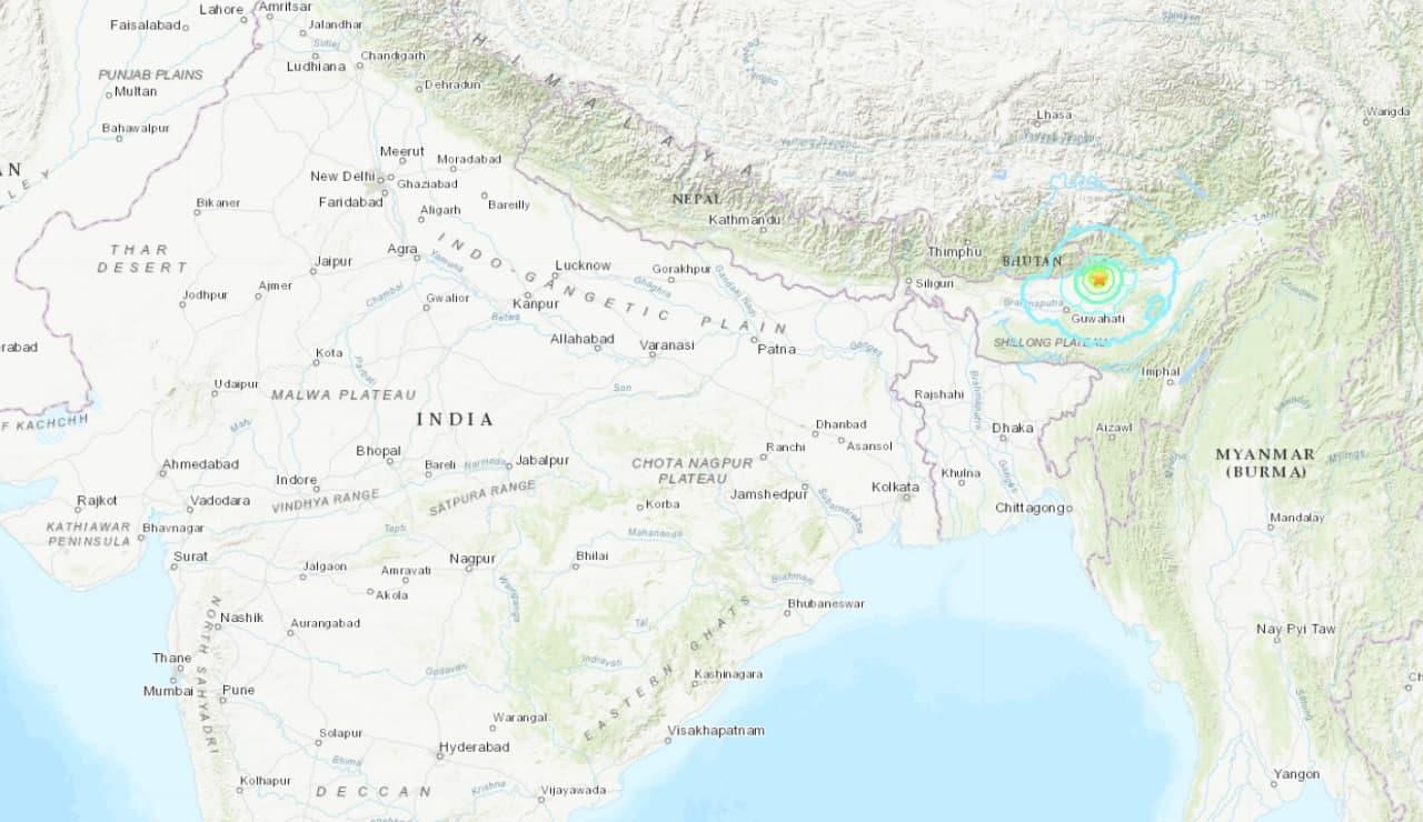 Magnitude 6.2 Earthquake Strikes India's Assam - EMSC