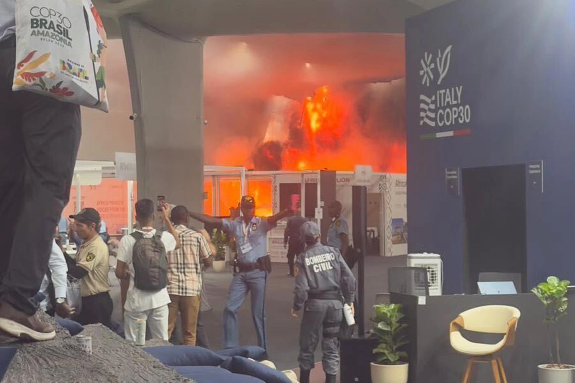 Fire Incident at COP30