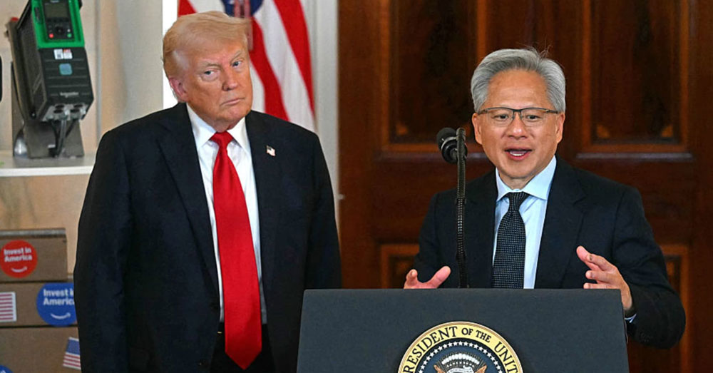 សភាអាមេរិក កោះហៅនាយកប្រតិបត្តិ Nvidia ផ្តល់សក្ខីកម្មលើការអនុម័តរបស់លោក Trump សម្រាប់ការលក់បន្ទះឈីបឲ្យចិន