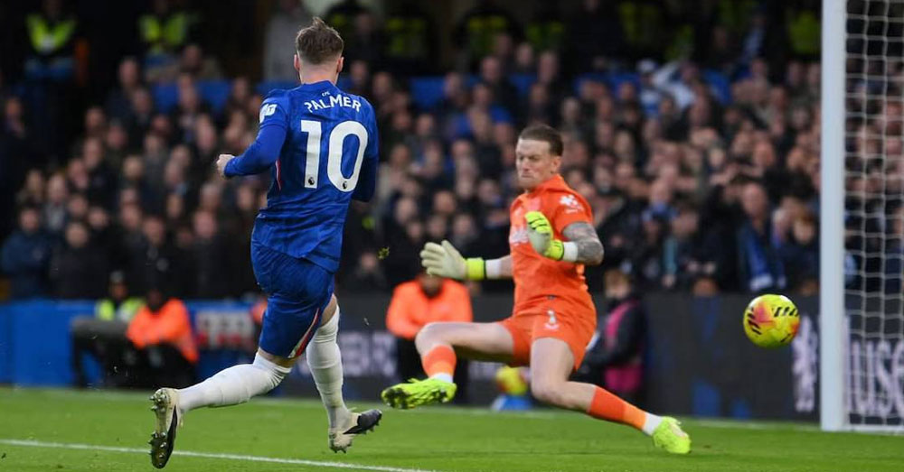 Palmer ស៊ុត ១គ្រាប់ទៅលើ Everton បិទបញ្ចប់កំណត់ត្រាលេង ៤ប្រកួតមិនឈ្នះរបស់ Chelsea