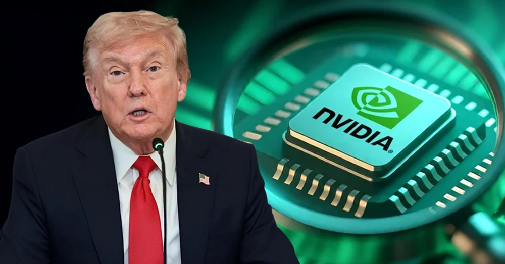 ដូណាល់ ត្រាំ បើកផ្លូវឱ្យក្រុមហ៊ុន Nvidia លក់បន្ទះឈីប AI កម្រិតខ្ពស់ទៅឱ្យចិន ជាថ្នូរនឹងការបង់ថ្លៃសេវា ២៥%