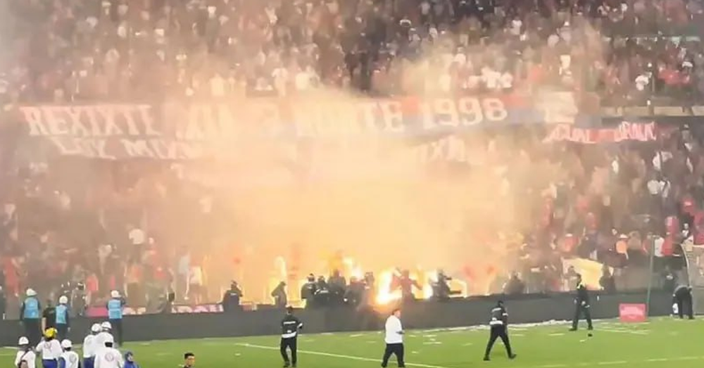 អ្នកគាំទ្រ រួមទាំងប៉ូលីស ៥៩នាក់រងរបួស ពីការផ្ទុះហឹង្សាក្នុងជំនួបវគ្គផ្តាច់ព្រ័ត្រ Cup នៅកូឡុំប៊ី