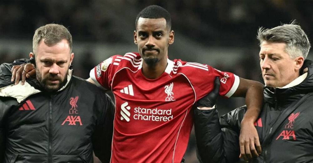 មន្ត្រីក្លឹប Liverpool កីឡាករ Isak បានជាសះស្បើយពីរបួសដោយជោគជ័យ