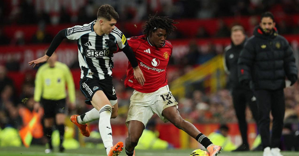 Dorgu រួមចំណែកជួយ Man Utd យកឈ្នះ Newcastle និងឡើងទៅឈរ Top-5 ក្នុងលីគវិញ