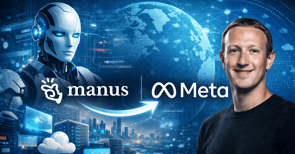 Meta ប្រកាសទិញយកក្រុមហ៊ុន AI Manus ក្នុងតម្លៃរាប់ពាន់លានដុល្លារ ដើម្បីពង្រឹងមហិច្ឆតា «បច្ចេកវិទ្យា AI កម្រិតខ្ពស់»