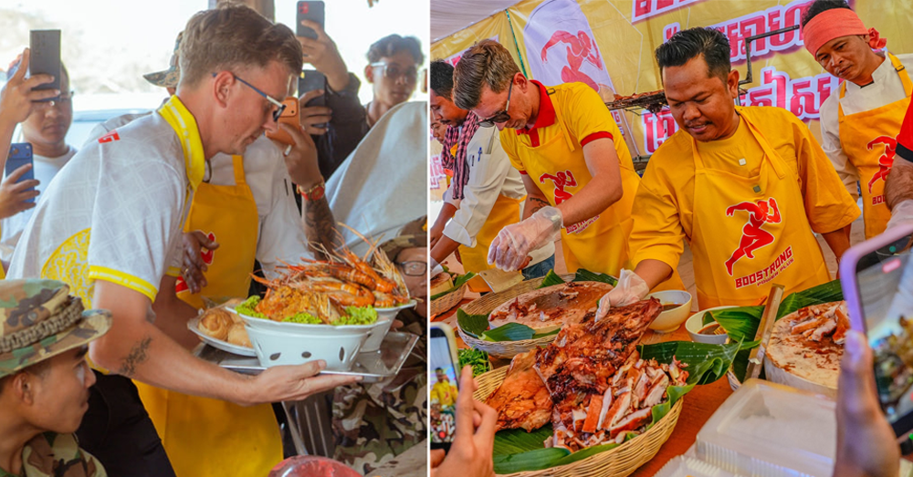 ប៊ូសស្រ្តងចិត្តល្អ បេះដូងធំ មិននៅស្ងៀម បន្តធ្វើម្ហូបឆ្ងាញ់ៗ ជូនជនភៀសសឹក និងវីរៈកងទ័ព
