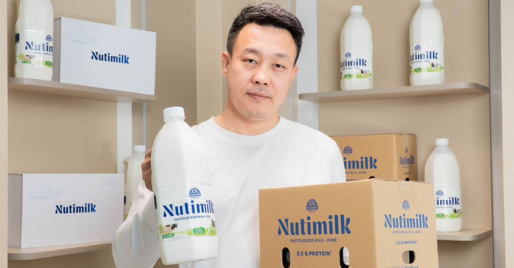 ទឹកដោះគោស្រស់ NutiMilk (Pasteurized Milk) ចូលដល់ទីផ្សារកម្ពុជាជាផ្លូវការ