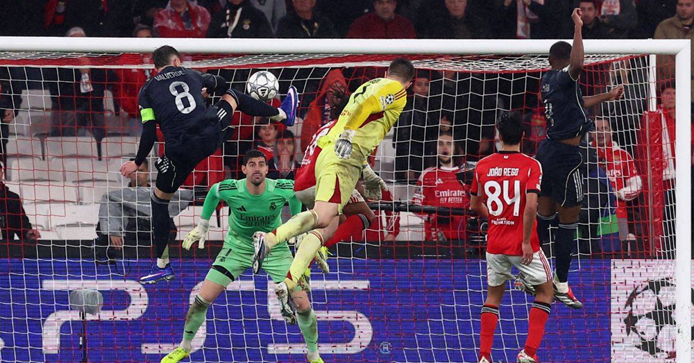 Real ប៉ះ Benfica ប្រជែងកៅអីឡើងវគ្គ ១៦ក្រុម UEFA Champions League