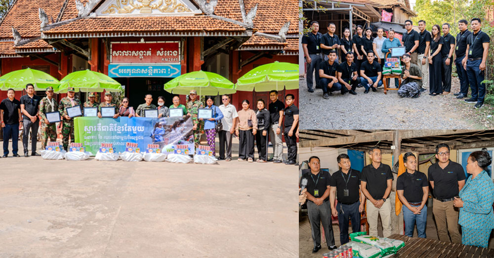 ធនាគារ វីង លុបបំណុល ១៥០.០០០ដុល្លារ បន្ថែមទៀតសម្រាប់គ្រួសាររងគ្រោះតាមព្រំដែន