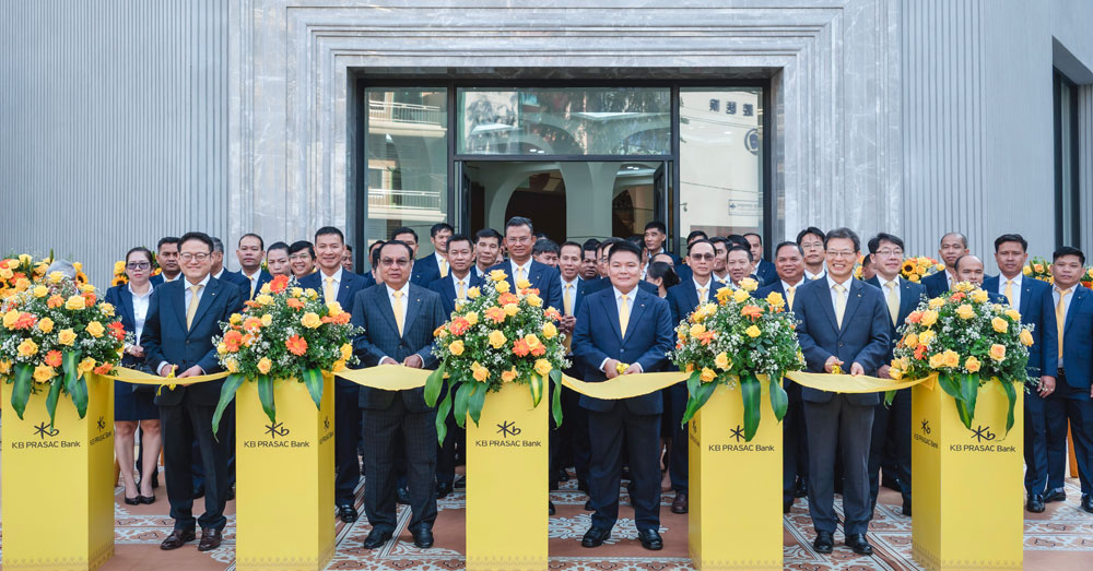 ធនាគារខេប៊ីប្រាសាក់ សាខាយុទ្ធសាស្ត្រមុនីវង្ស សម្ពោធដាក់ឱ្យដំណើរការជាផ្លូវការ