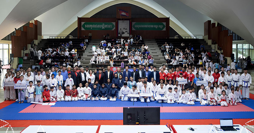 ប្រធានសហព័ន្ធ ដាក់គោលដៅឲ្យមន្ទីរហិរញ្ញវត្ថុរាជធានី-ខេត្ត ត្រូវទ្រទ្រង់ និងឧបត្ថម្ភគាំទ្រគ្រប់ក្លឹបការ៉ាតេទូទាំងប្រទេស