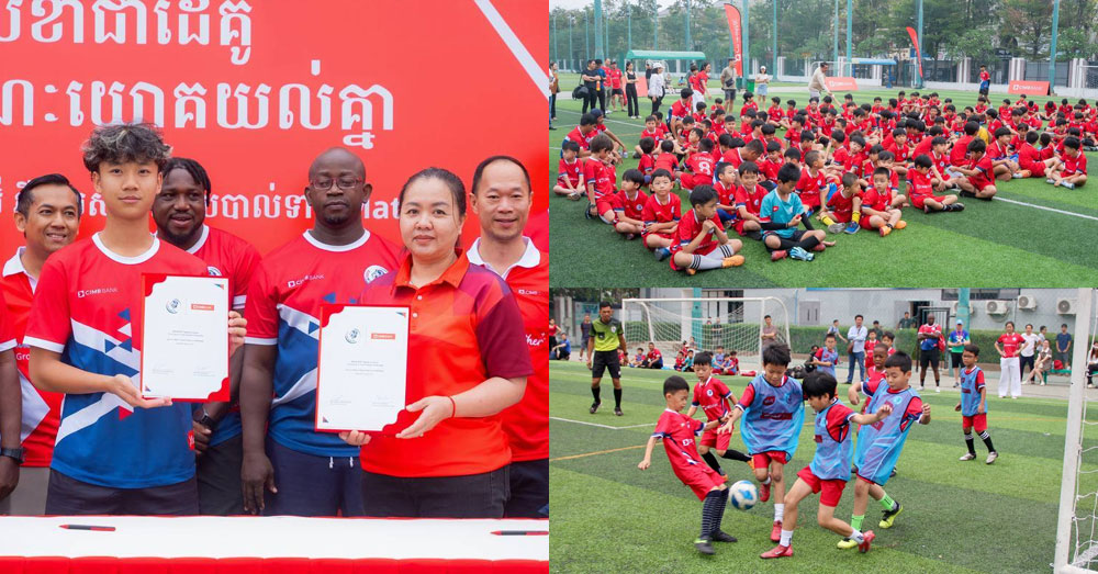 ស្ថាបនិកក្លិប Mate JR មានក្ដីស្រម៉ៃខ្ពស់ ដើម្បីជួយលើកកម្ពស់បាល់ទាត់កម្ពុជា