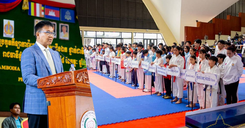 ក្រសួងការពារជាតិ បន្ដភាពខ្លាំងក្នុងការប្រកួតកីឡាការ៉ាតេ ជើងឯកថ្នាក់ជាតិ ឆ្នាំ២០២៥