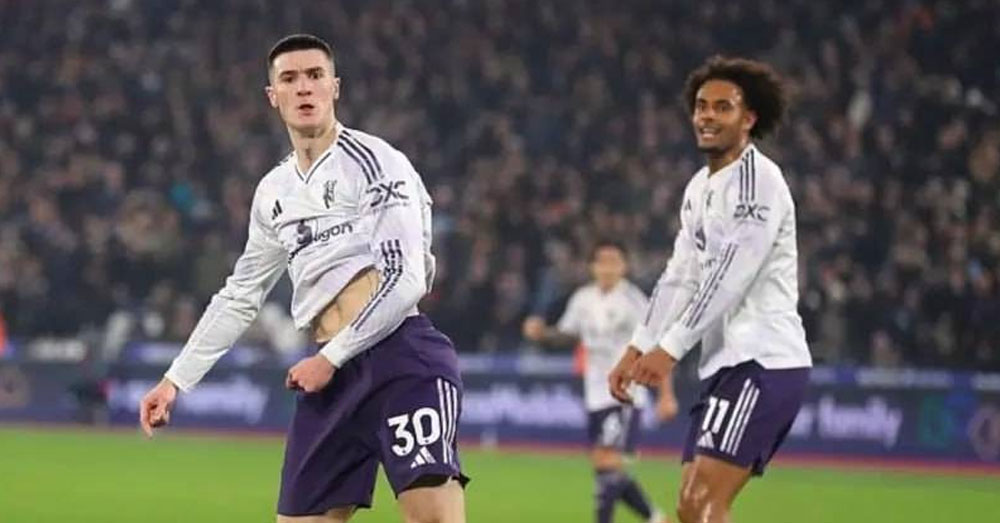 Sesko រកបានគ្រាប់តាមស្មើ West Ham ចុងម៉ោងជួយ Man Utd ឡើងទៅកាន់តំបន់កៅអី Champions វិញ