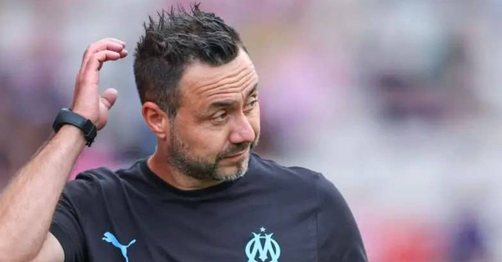 គ្រូបង្វឹកអ៉ីតាលី De Zerbi លាឈប់ដឹកនាំក្លិប Marseille ក្រោយដឹកនាំចាញ់ PSG ស្ពឹកមុខ