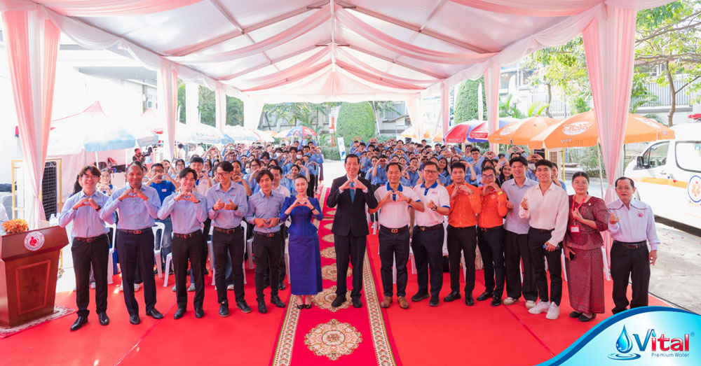 វីតាល់ បំផុសគំនិត ឱ្យសាធារណជន មកចូលរួមយុទ្ធនាការ «ផ្ដល់ឈាម ផ្ដល់ក្ដីស្រឡាញ់» នាថ្ងៃ១៤ កុម្ភៈ