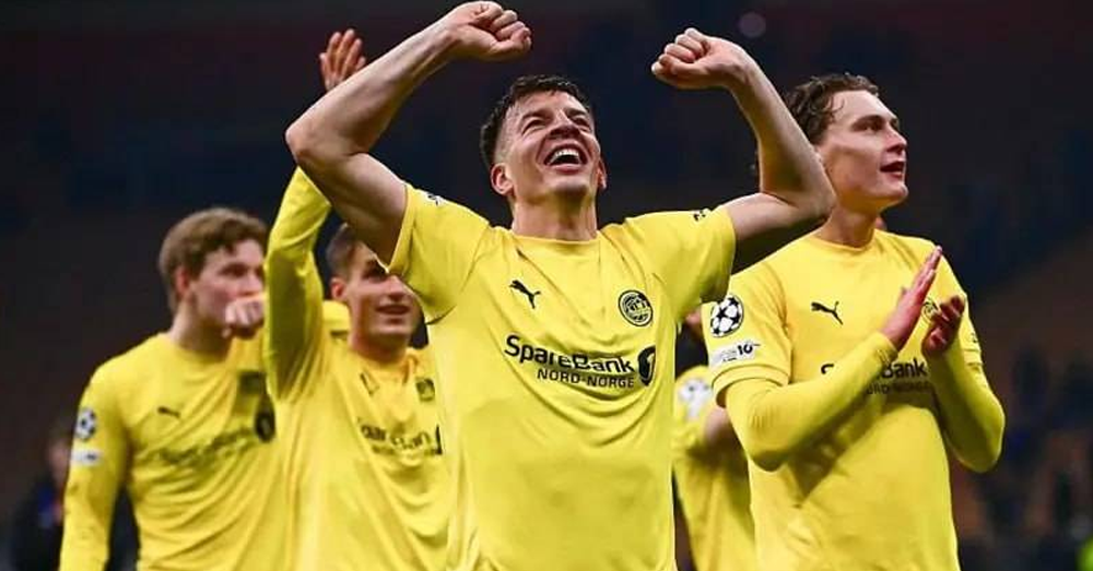 ក្រុម Bodo/Glimt ទម្លាក់ Inter Milan អតីតជើងឯក UCL ៣សម័យកាល ឡើងវគ្គ ១៦ក្រុមជាប្រវត្តិសាស្រ្ត
