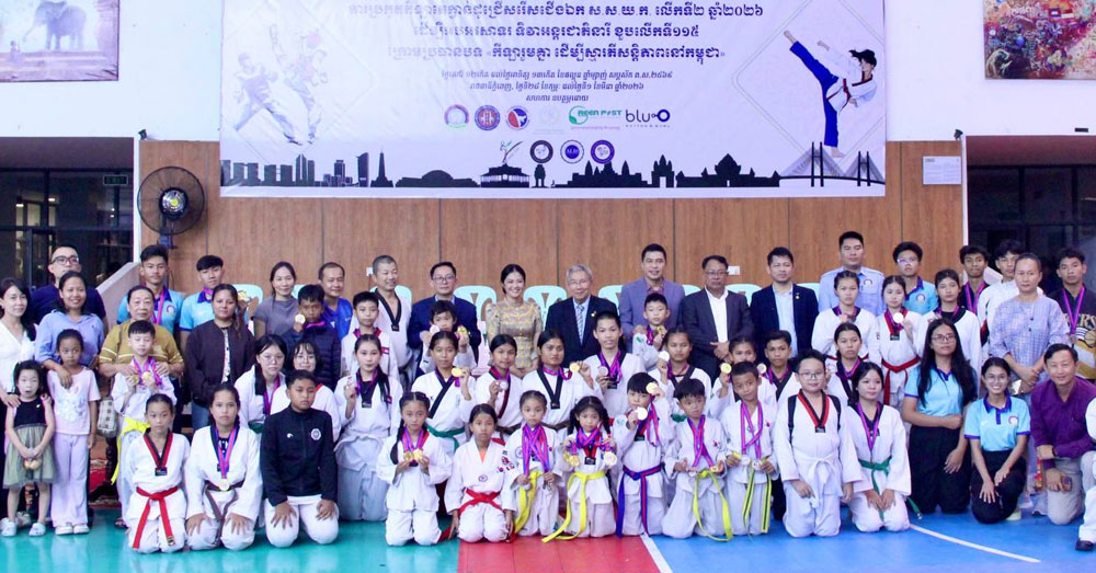 ប្រធានសមាគមតេក្វាន់ដូរាជធានីភ្នំពេញ មោទនភាព ចំពោះស្មារតីតស៊ូ ការយោគយល់ និងសាមគ្គីភាពរបស់យុវជនថ្នាល