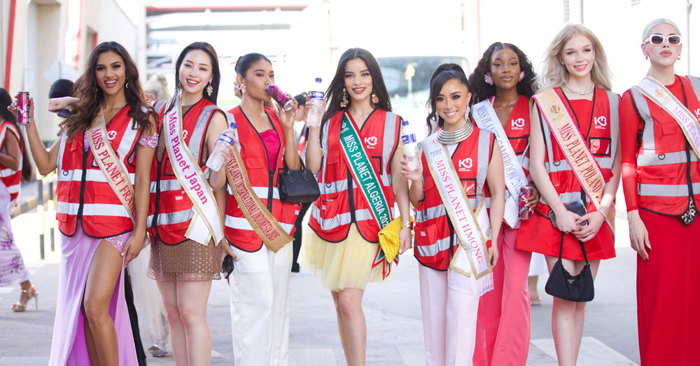 បវរកញ្ញា Miss Planet International ពីបណ្តាប្រទេសជាច្រើន ធ្វើដំណើរមកកាន់រោងចក្រស្ដង់ដាលំដាប់ពិភពលោក ខ្មែរ ប៊ែវើរីជីស នៅកម្ពុជា