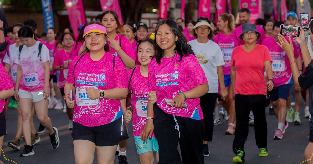 ទិវារត់ប្រណាំងស្ដ្រីចម្ងាយ ១០គីឡូម៉ែត្រ ទាក់ទាញស្ដ្រីចូលរួមកាន់តែច្រើន