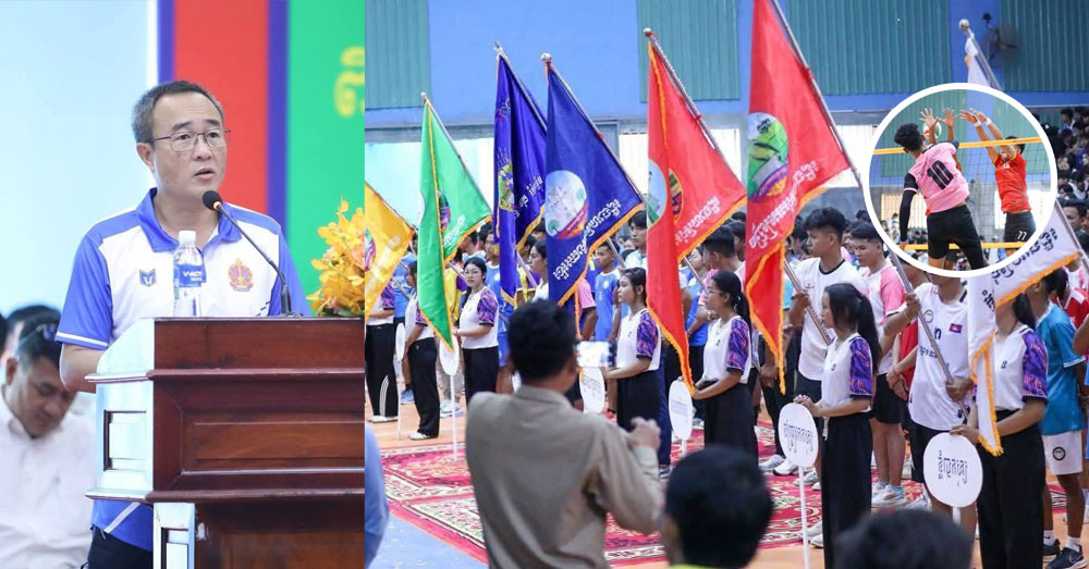 អភិបាលខេត្តព្រៃវែង អញ្ជើញបើកការប្រកួតកីឡាសិស្សមធ្យមសិក្សាជ្រើសរើសជើងឯកថ្នាក់ខេត្ត ឆ្នាំ២០២៥-២០២៦ ដើម្បីពង្រឹងសមត្ថភាព និងសុខភាពយុវជន