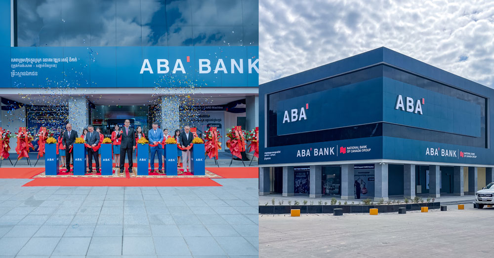 ធនាគារ ABA បន្ថែមសាខាថ្មី នៅតំបន់សេដ្ឋកិច្ចពិសេសក្រុងព្រះសីហនុ