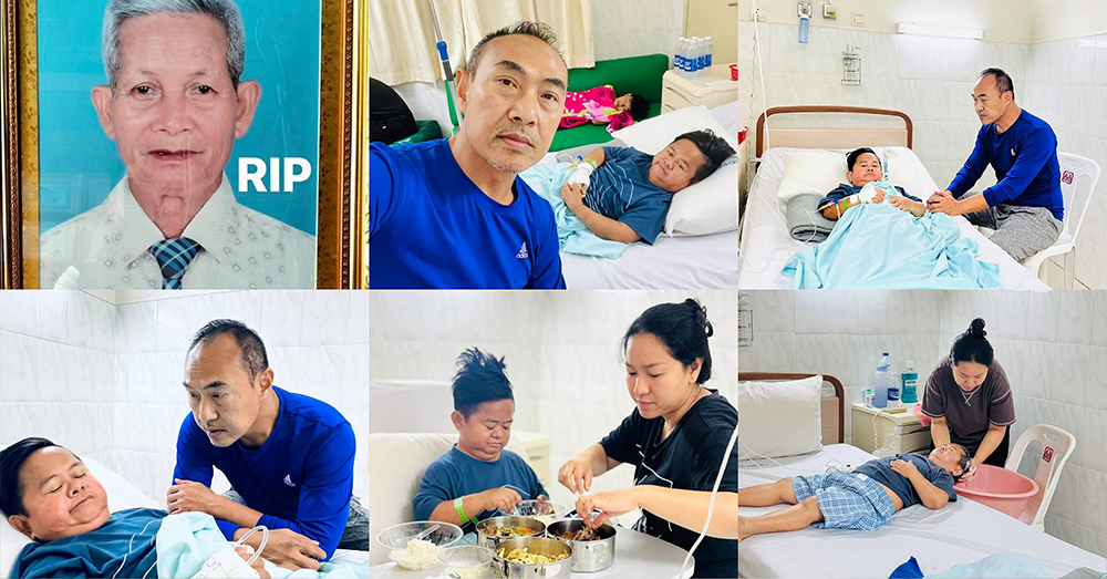 ក្រុមហ៊ុន «Pocari Sweat Cambodia» រ៉ាប់រងលើការចំណាយទាំងស្រុង លើការព្យាបាលតារាកំប្លែង នាយក្រិន និងការធ្វើបុណ្យសពរបស់ឪពុកនៅឯស្រុកកំណើត