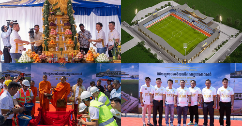 កំពង់ដេវ៉ា បើកការដ្ឋានសាងសង់កីឡដ្ឋាន Kompong Dewa Arena ដើម្បីជំរុញចក្ខុវិស័យរបស់រមណីយដ្ឋានរួមបញ្ចូលគ្នា នៅក្នុងខេត្តព្រះសីហនុ