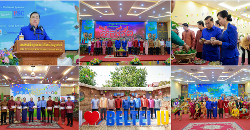 សាកលវិទ្យាល័យ ប៊ែលធី អន្តរជាតិ រៀបចំសង្ក្រាន្ត ដើម្បីអបអរសាទរបុណ្យចូលឆ្នាំថ្មី ប្រពៃណីជាតិខ្មែរ ឆ្នាំមមី អដ្ឋស័ក ព.ស.២៥៧០