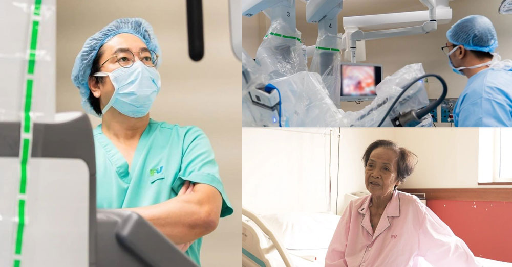 ការវះកាត់ដុំសាច់សួត ដោយប្រើមនុស្សយន្ត Da Vinci Xi លើអ្នកជំងឺវ័យ៧៨ឆ្នាំដែលមានទម្ងន់ត្រឹមតែ ៣៥គីឡូក្រាម ទទួលជោគជ័យ