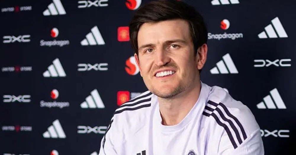 ខ្សែការពារតម្លៃខ្លួន ៨០លាន Maguire បន្តរួមរស់ជាមួយ Man Utd ១ឆ្នាំទៀត ទោះកាត់ប្រាក់ពលកម្មក្តី