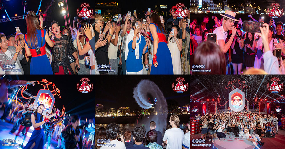 តស់ ! ជួបគ្នាក្នុងកម្មវិធី «ម៉ាអេមនៅលើទឹក» របស់ Anchor ចុងសប្តាហ៍នេះ ទស្សនាការសម្តែងក្រុម Jet skis និង Flyboard ម្ចាស់កំណត់ត្រាពិភពលោក Guinness នៅទន្លេចតុមុខ