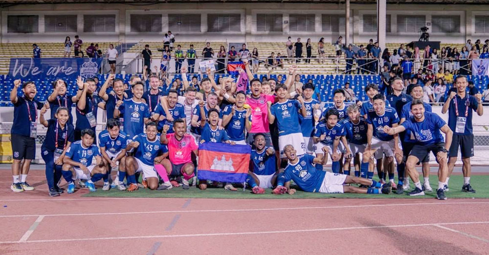 ព្រះខ័នរាជស្វាយរៀង បន្ថែមកំណត់ត្រាថ្មី ក្នុងពានកម្រិតទ្វីបអាស៊ី ក្រោយលត់ក្រុម Manila Digger ៣-០