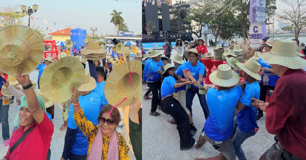 លើកកម្ពស់សិប្បកម្មខ្មែរ! «វើក» ចែកមួកត្នោត ១០០០ មួក ឥតគិតថ្លៃដល់អ្នកចូលរួមកំសាន្តនៅ «សង្ក្រាន្តកម្ពុជា»