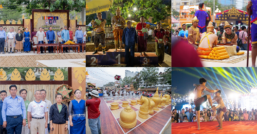 ការប្រកួត និងសម្ដែងនូវកីឡាអត្តសញ្ញាណជាតិ ទទួលបានការគាំទ្រខ្លាំង ក្នុងព្រឹត្តិការណ៍នគរសង្ក្រាន្ដ