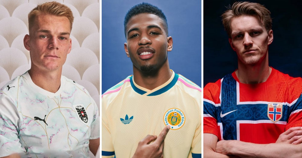 ៥០ថ្ងៃទៀត រហូតដល់ World Cup 2026 ចាប់ផ្តើម, ខាងក្រោមនេះជាឯកសណ្ឋានក្រុមជម្រើសជាតិខ្លាំងៗ