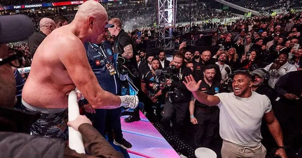 អ្នកផ្គូផ្គង៖ កីឡាករ Joshua ចុះកិច្ចសន្យាវ៉ៃជាមួយ Fury ខណៈកាលបរិច្ឆេទ និងសង្វៀន មិនទាន់ប្រកាស