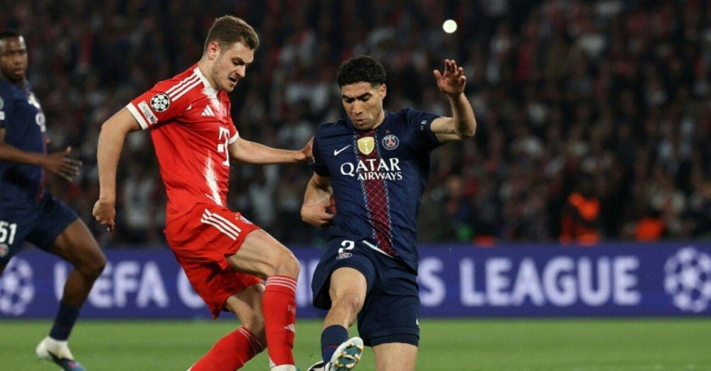 ខ្សែការពារ Hakimi របស់ PSG នឹងអវត្តមានជើងទី២ UCL ទល់នឹង Bayern ដោយសាររបួសភ្លៅ