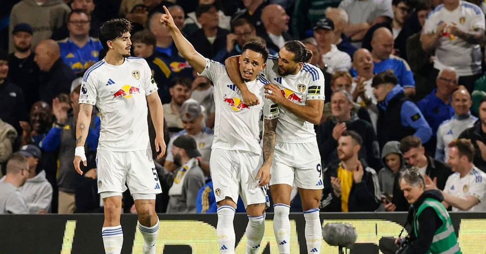 Leeds យកឈ្នះ Burnley ៣-១ ខិតជិតកៅអីសុវត្ថិភាពនៅ Premier League រដូវកាលក្រោយ