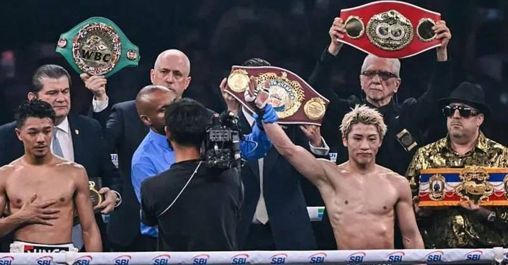 ជើងខ្លាំងជប៉ុន Inoue ផ្តួលកីឡាករ Nakatani ដោយពិន្ទុ បន្តប្រវត្តិប្រកួត ៣៣លើក មិនចាញ់ដដែល