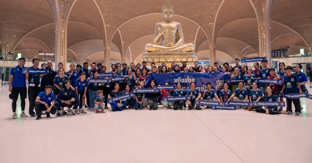 ព្រះខ័នរាជស្វាយរៀង ទទួលបានការលើកទឹកចិត្តដ៏កក់ក្ដៅ មុនចេញទៅប្រកួតផ្ដាច់ព្រ័ត្រ AFC Challenge League នៅកូវ៉ែត