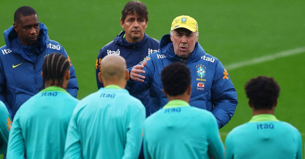 គ្រូបង្វឹកអ៉ីតាលី Ancelotti បន្លាយកិច្ចសន្យាថ្មី ដឹកនាំក្រុមជម្រើសជាតិសាំបាប្រេស៊ីលដល់ World Cup 2030