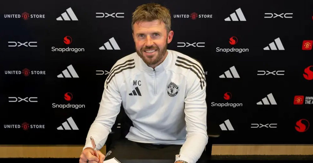 ផ្លូវការ! លោក Carrick ត្រូវបានប្រកាសជាគ្រូបង្វឹកក្លិប Man Utd ក្រោមកិច្ចសន្យា ២ឆ្នាំ