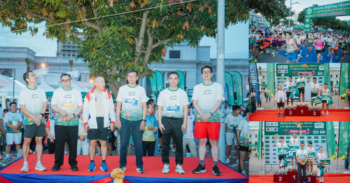 កម្មវិធីរត់ «១ម៉ឺនជំហាន ដើម្បីសិស្ស ១ម៉ឺននាក់» លើកដំបូង ទាក់ទាញអ្នកចូលរួមជិត ៤ពាន់នាក់