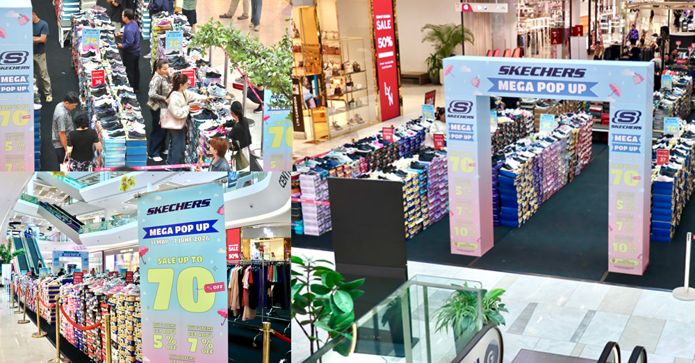 «Skechers Mega Pop-Up» ដ៏ធំប្រចាំឆ្នាំ ២០២៦ បើកបទពិសោធន៍ទិញទំនិញដ៏អស្ចារ្យបញ្ចុះតម្លៃរហូតដល់ ៧០% នៅផ្សារទំនើប ជីបម៉ុង ២៧១ មេហ្គាម៉ល