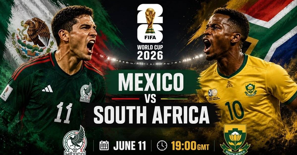 World Cup 2026៖ ម្ចាស់ផ្ទះមិចស៊ិក ប៉ះអាហ្រ្វិកខាងត្បូង ម៉ោង ២យប់នេះ មុនពេលកូរ៉េខាងត្បូង ជួបឆេក ម៉ោង ៩ព្រឹក