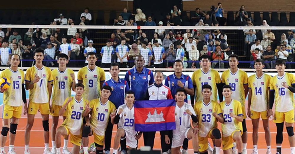 SEA V.Cup៖ ក្រុមបាល់ទះកម្ពុជា នៅតែមានឱកាសដណ្ដើមជើងឯក ទោះបីចាញ់ម្ចាស់ផ្ទះឥណ្ឌូនេស៊ី