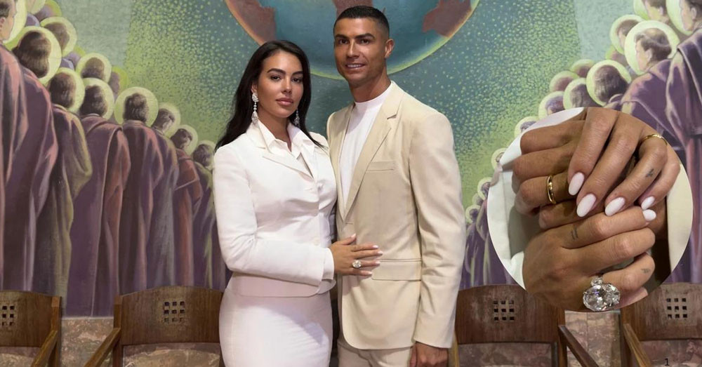 Ronaldo រៀបអាពាហ៍ពិពាហ៍ជាមួយ Rodriguez ក្រោយរួមរស់ជាមួយគ្នា ១០ឆ្នាំ និងមានកូន ២នាក់