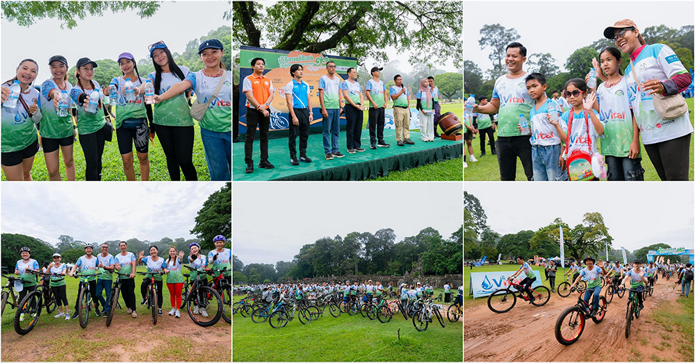 វីតាល់ បន្តឧបត្ថម្ភដល់មន្ទីរពេទ្យកុមារអង្គរ តាមរយៈព្រឹត្តិការណ៍ «ជិះកង់ដើម្បីបរិស្ថាន និងសុខភាពកុមារ» ឆ្នាំទី១២